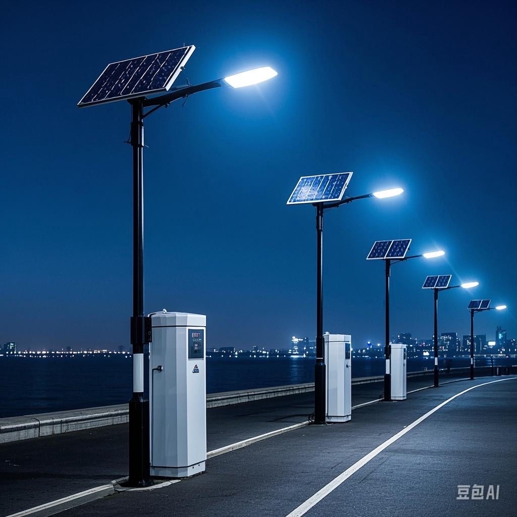 秦皇岛太阳能路灯 绿色能源守护城市之光